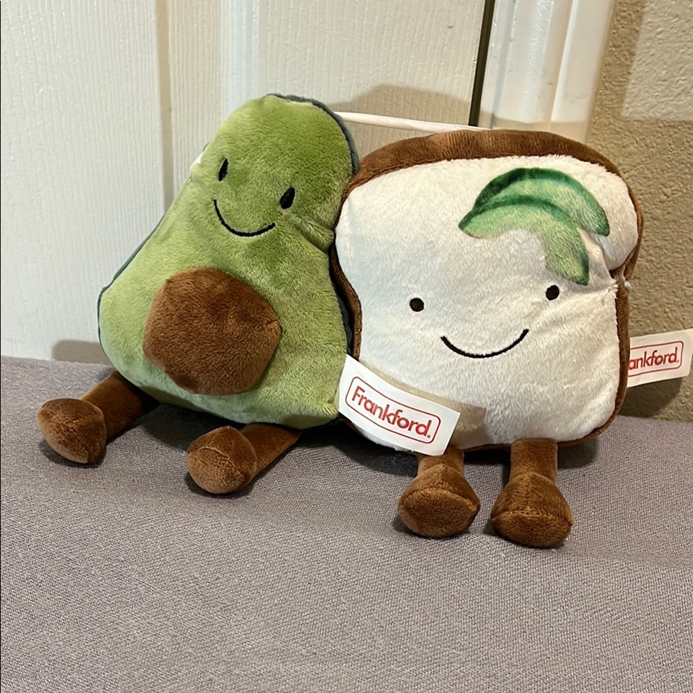 Frankford Avocado and Toast Plush Set